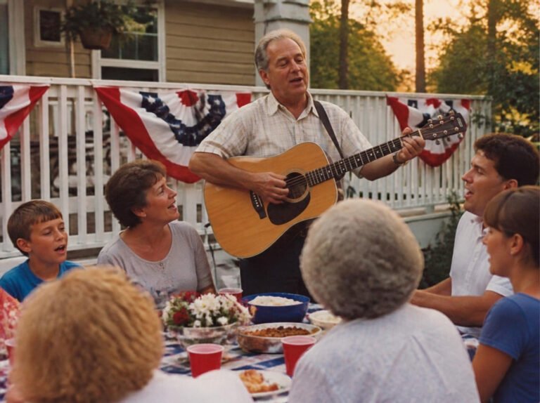 Fourth of July picnic, 1990